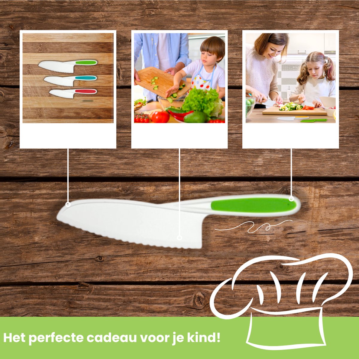 LittleChefs™ Messen Set | Set van 9 stuks