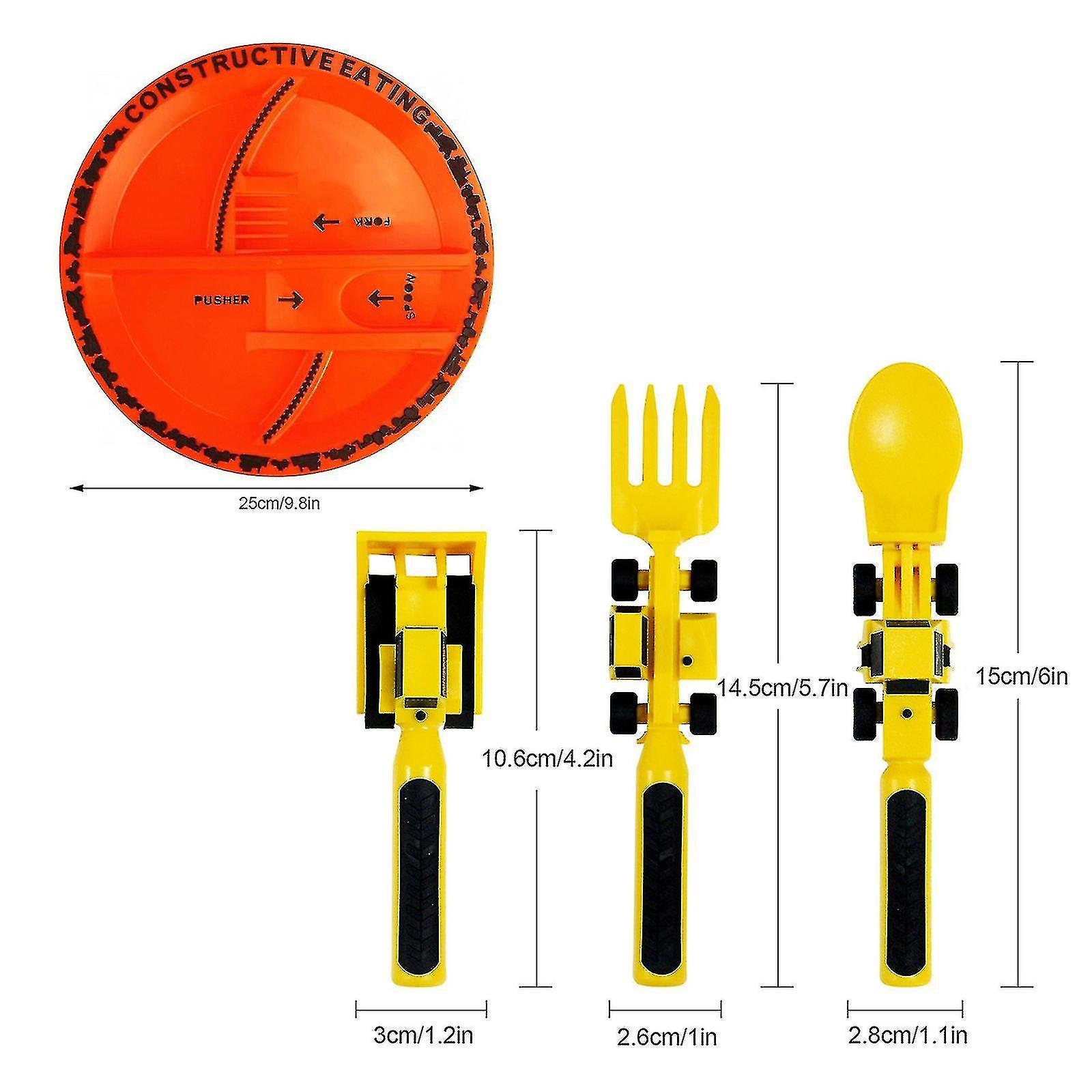 KiddoPlate™️- Kinderbestek Set