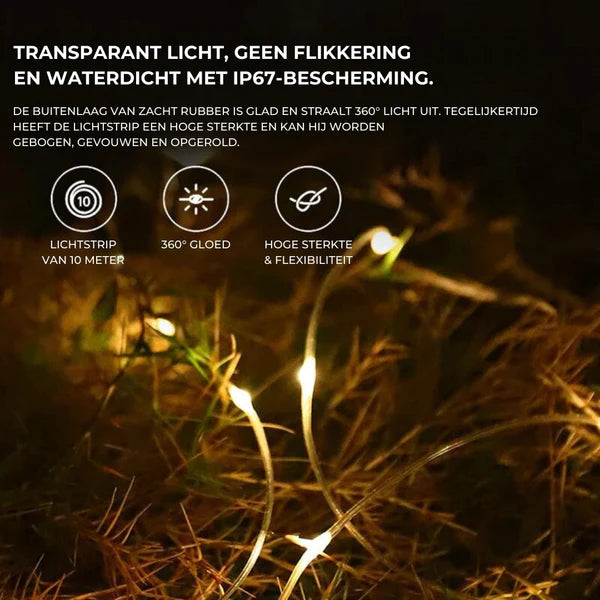 GlowWave™ - Oprolbare Buitenverlichting