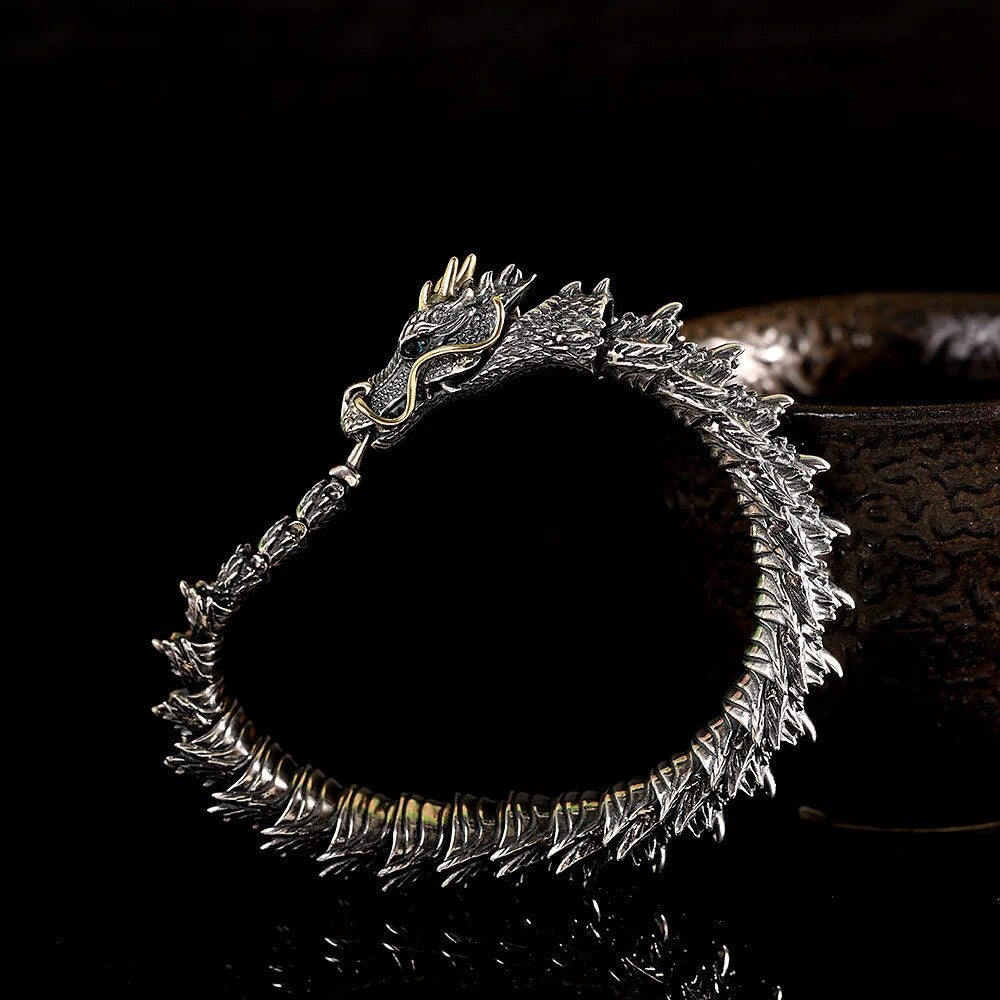 SilverDragon™ - Sterling Zilveren Armband