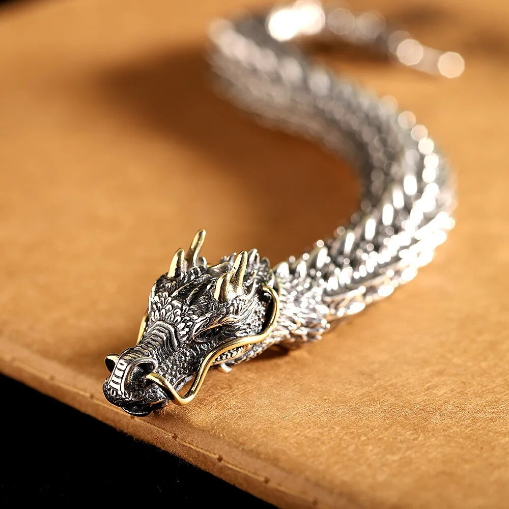 SilverDragon™ - Sterling Zilveren Armband