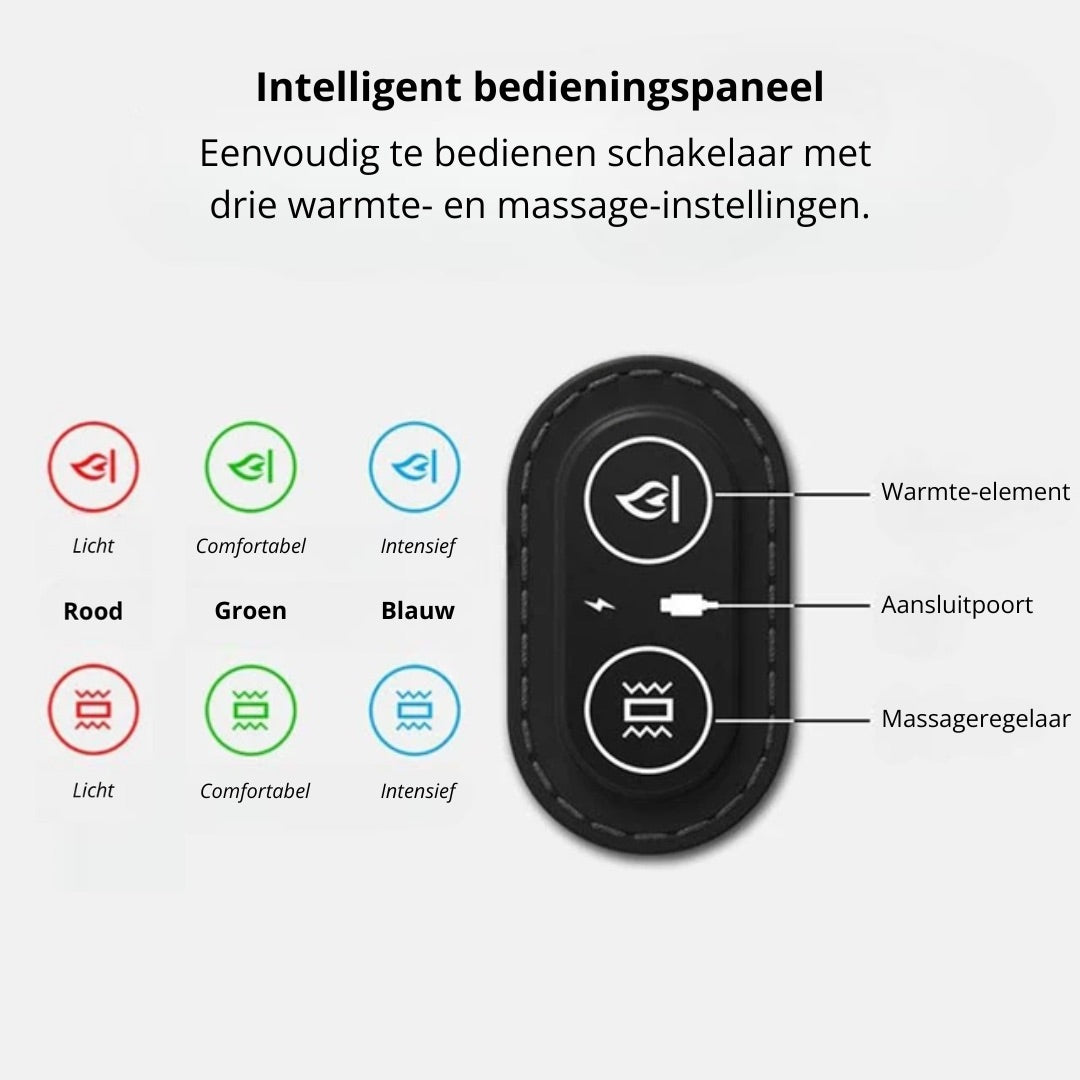 CloudComfort™ Nekmasseur - Effectieve Pijnbehandeling voor Nek en Schouder