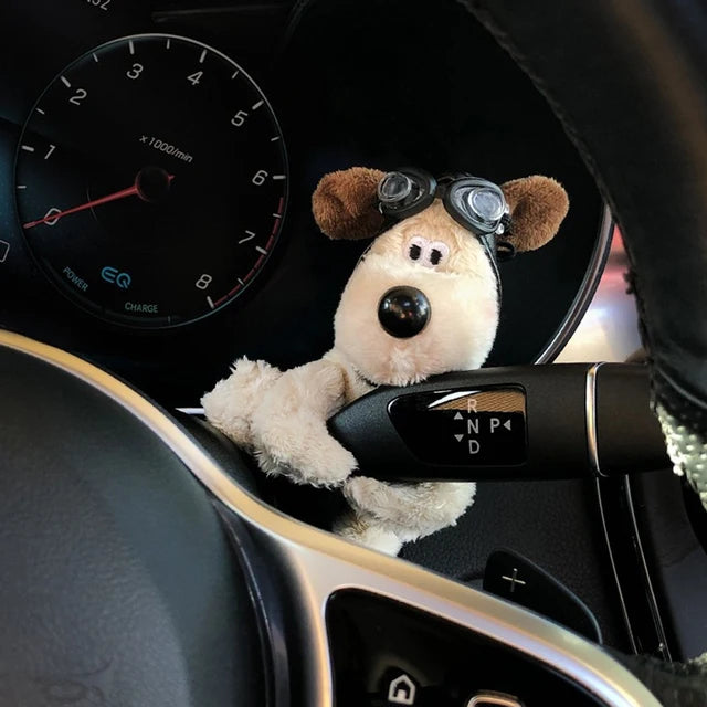 Auto decoratie hond