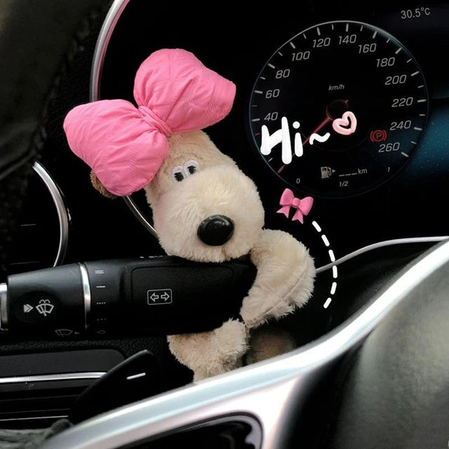 Auto decoratie hond