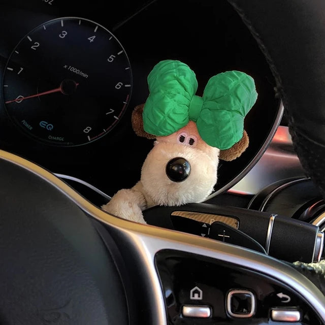 Auto decoratie hond