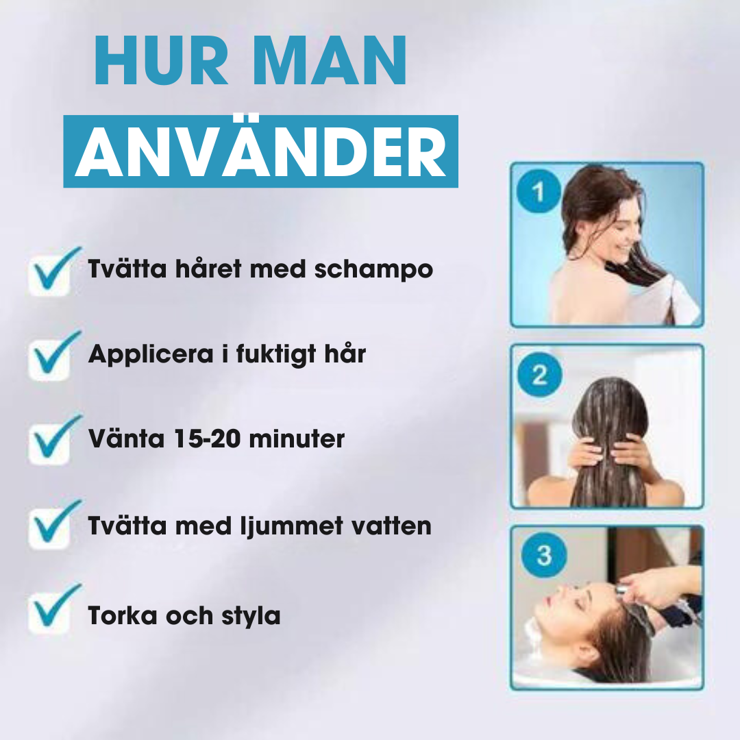 FrizzFree™ | Professionell behandling med keratin för hårrätning