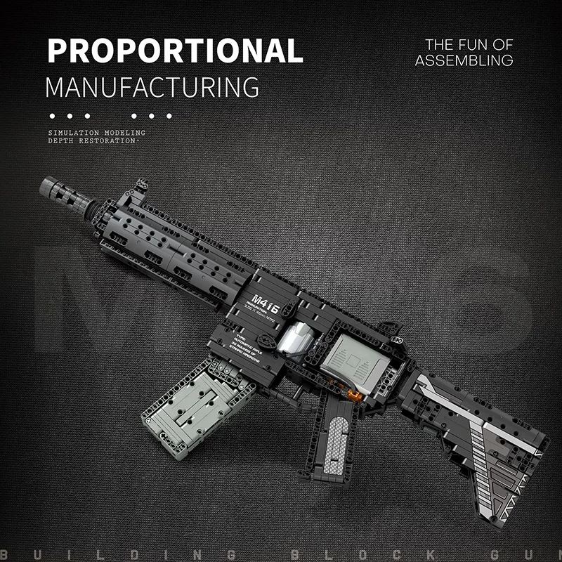 M416 Building Block Gun