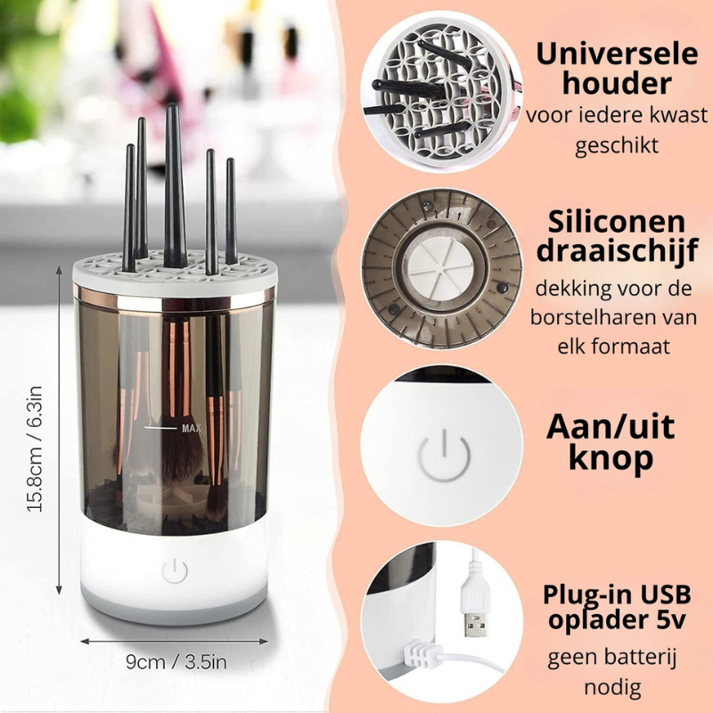 BrushBliss™  | De ultieme make-up borstelreiniger!