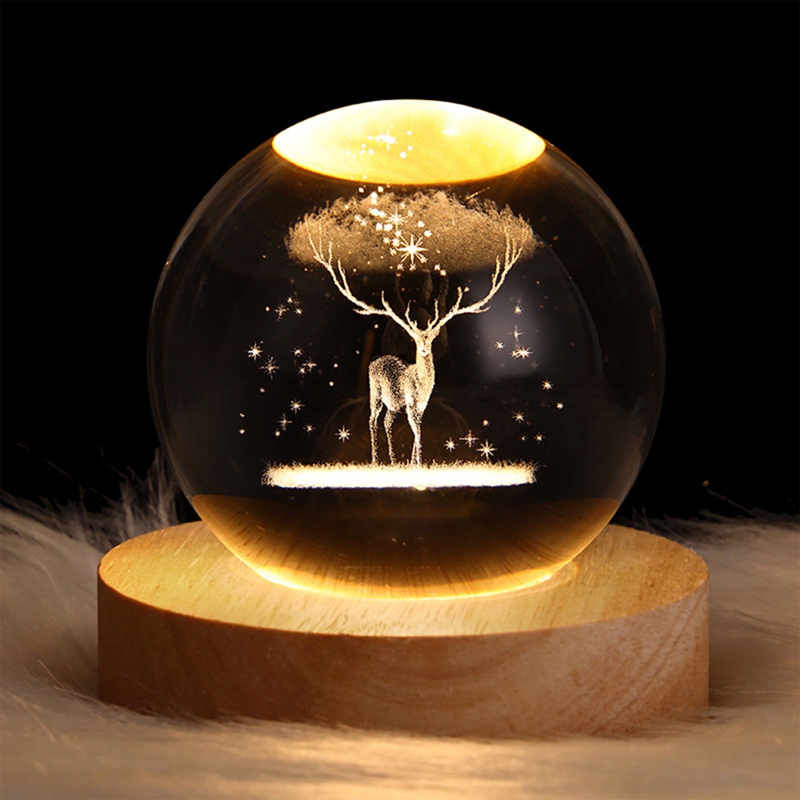 Crystal Glow Orb™ - Geeft een lichtgevend 3D-effect