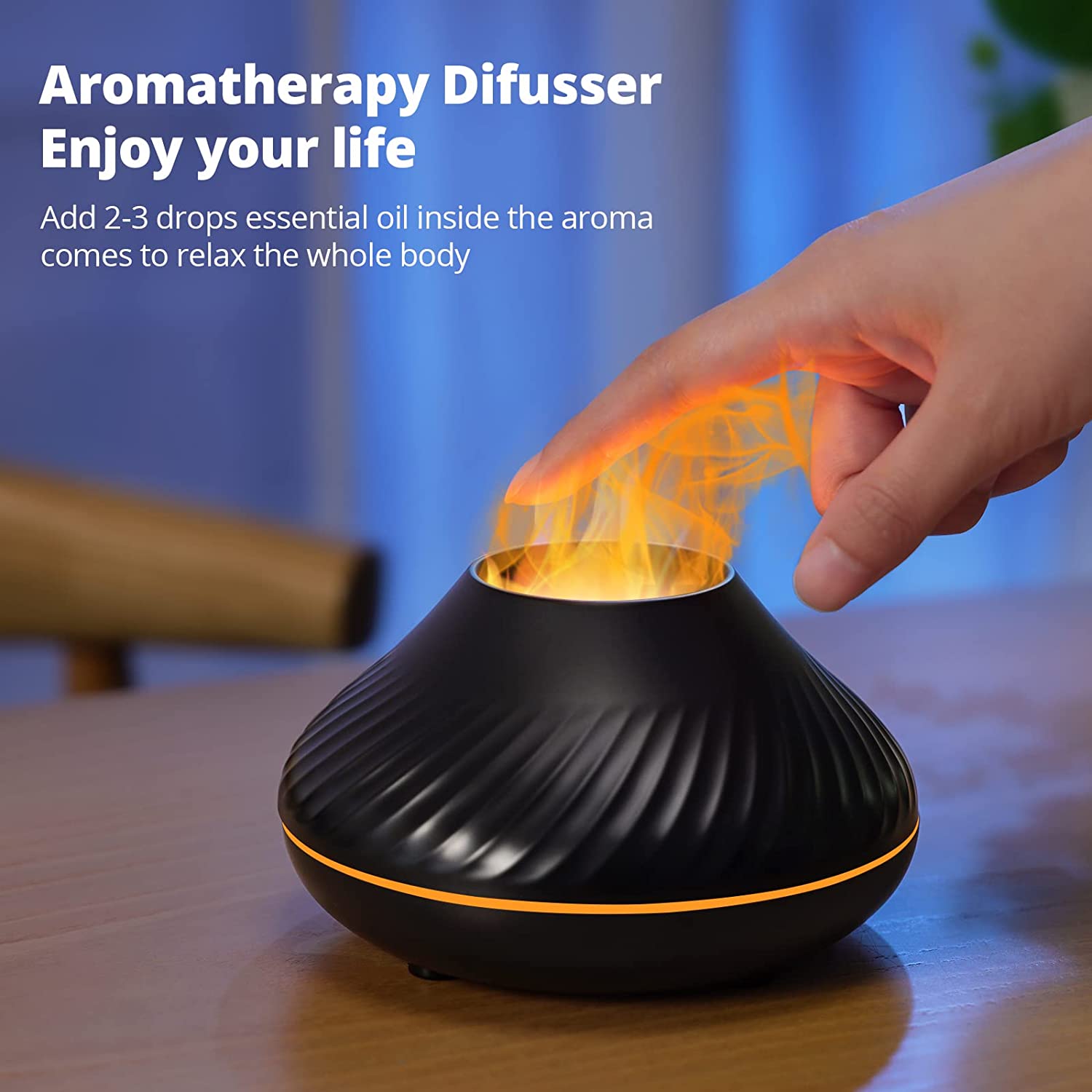 Volcanic Flame Diffuser™ - Aroma Diffuser met vlameffect