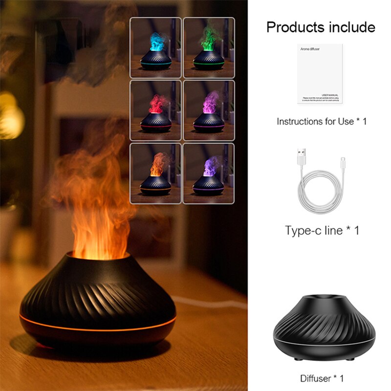 Volcanic Flame Diffuser™ - Aroma Diffuser met vlameffect