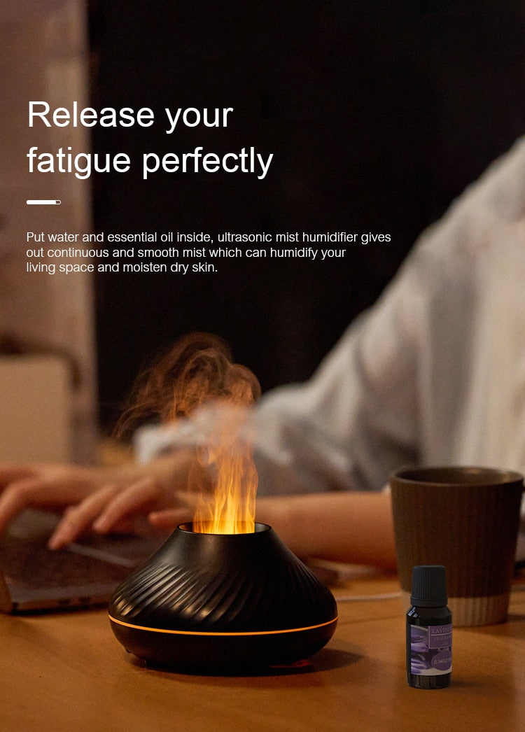 Volcanic Flame Diffuser™ - Aroma Diffuser met vlameffect